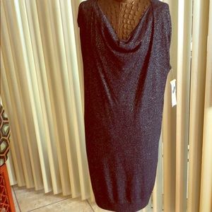 Evan-Picone Black/Gold Dress NWT